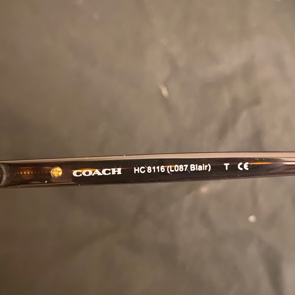Brand new, never used Coach branded sunglasses - Picture 9 of 11